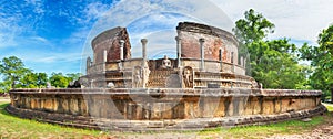 The Polonnaruwa Vatadage. Panorama