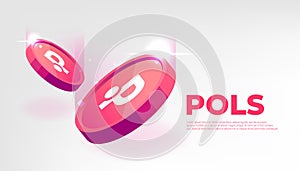 Pols crypto currency themed banner photo