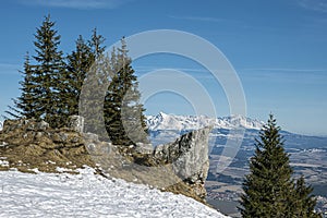 Poludnica hill, Low Tatras, Slovakia