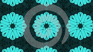 Poly art kaleidoscope hypnotic pattern animation footage