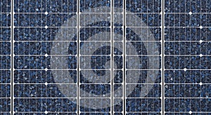 Polycrystalline Solar Panel Array Texture