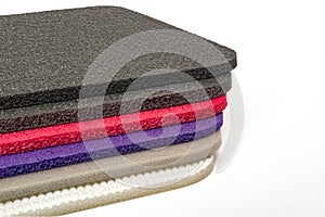 Polyethylene Material Multi Colour Foam Closed up