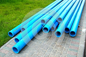 Polyethylene water pipes