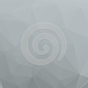 Polygon abstract gray background for your design