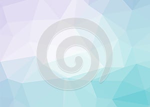 Polygon abstract mosaic