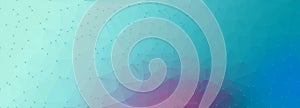 Polygon cyan purple backgroun photo