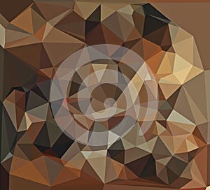 Polygon mosaic bright tone pattern