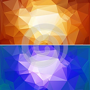 Polygon Paper Backgrounds 02