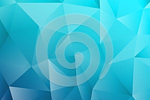 Polygon rectangle blue texture background.