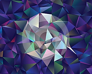 Polygonal abstract background. . Vector clip art. photo