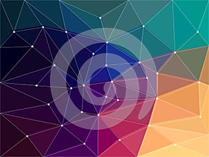 Polygonal background.