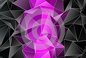 Polygonal background. Abstract triangulated texture