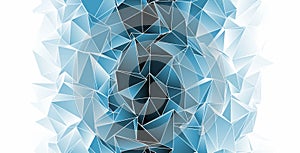 Polygonal background. Abstract triangulated texture