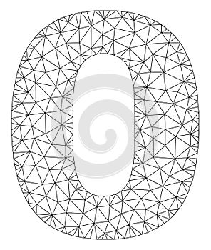 Polygonal 2D 0 Text Tag