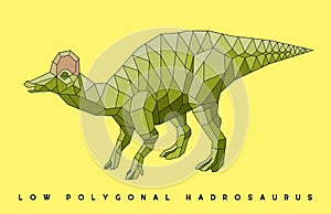 Polygonal dinosaur fileâ€“ stock illustration â€“ stock illustration file