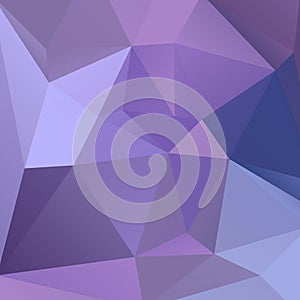 Polygonal geometric violet background.