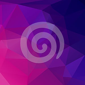 Polygonal geometric violet background.