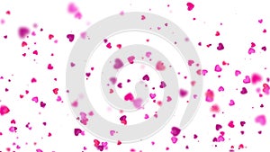 The Polygonal Heart Backgrounds Motion Graphics Featuring Valentineâ€™s Day Animated Shapes and Particles Loop.