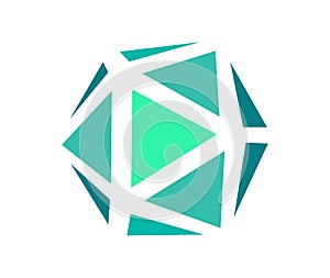 Polygonal Jewelry Icon