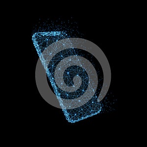 Polygonal light smartphone