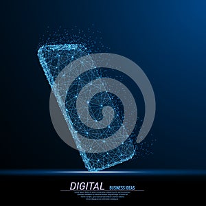 Polygonal light smartphone