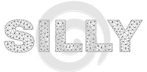 Polygonal Mesh SILLY Text Label