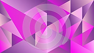 Polygonal minimal multicolored geometric gradient triangle background