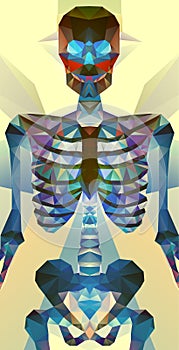 Polygonal modern elements