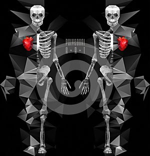 Polygonal modern elements