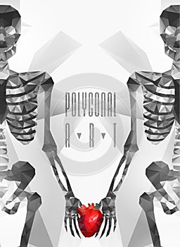 Polygonal modern elements