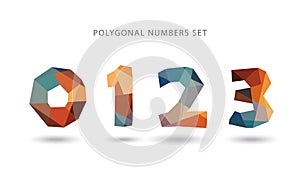 Polygonal numbers set.