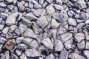 Polygonal rocks texture