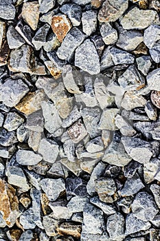 Polygonal rocks texture