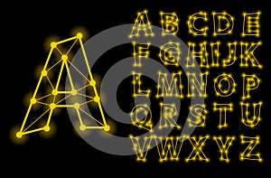 Vector font - lettering