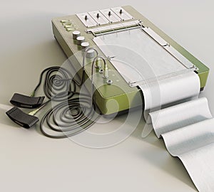 Polygraph Lie Detector Machine photo