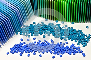 Polymer with samples