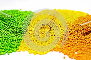Polymeric dye. Colorant for the granules. Plastic pellets.