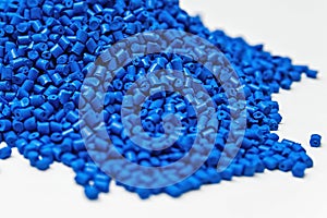 Polymeric dye. Colorant for plastics. Pigment in the granules.