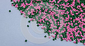 Polymeric dye. Plastic pellets. Colorant for the granules. Polymer beads