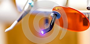 Polymerization dental lamp