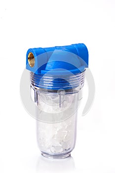 Polyphosphate filter for water