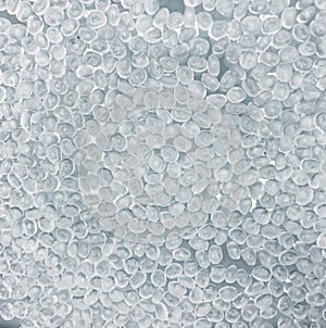 Polypropylene granule background texture