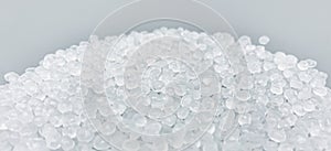 Polypropylene granule background texture