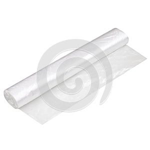 Polypropylene or polyethylene rolls for packaging in food bags. photo