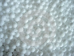 Polystyrene balls