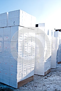 Polystyrene boxes