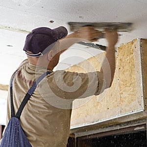 Polystyrene ceiling photo