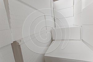 Polystyrene insulation boards