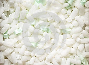 Polystyrene packing pieces