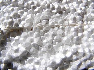 Polystyrene texture photo